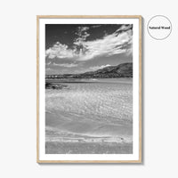 Elafonissi Beach Black and White Fine Art Photo Print, Chania Crete Greece Poster