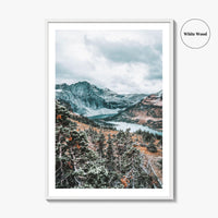Glacier National Park Fine Art Photo Print, Going To The Sun Road, Montana USA