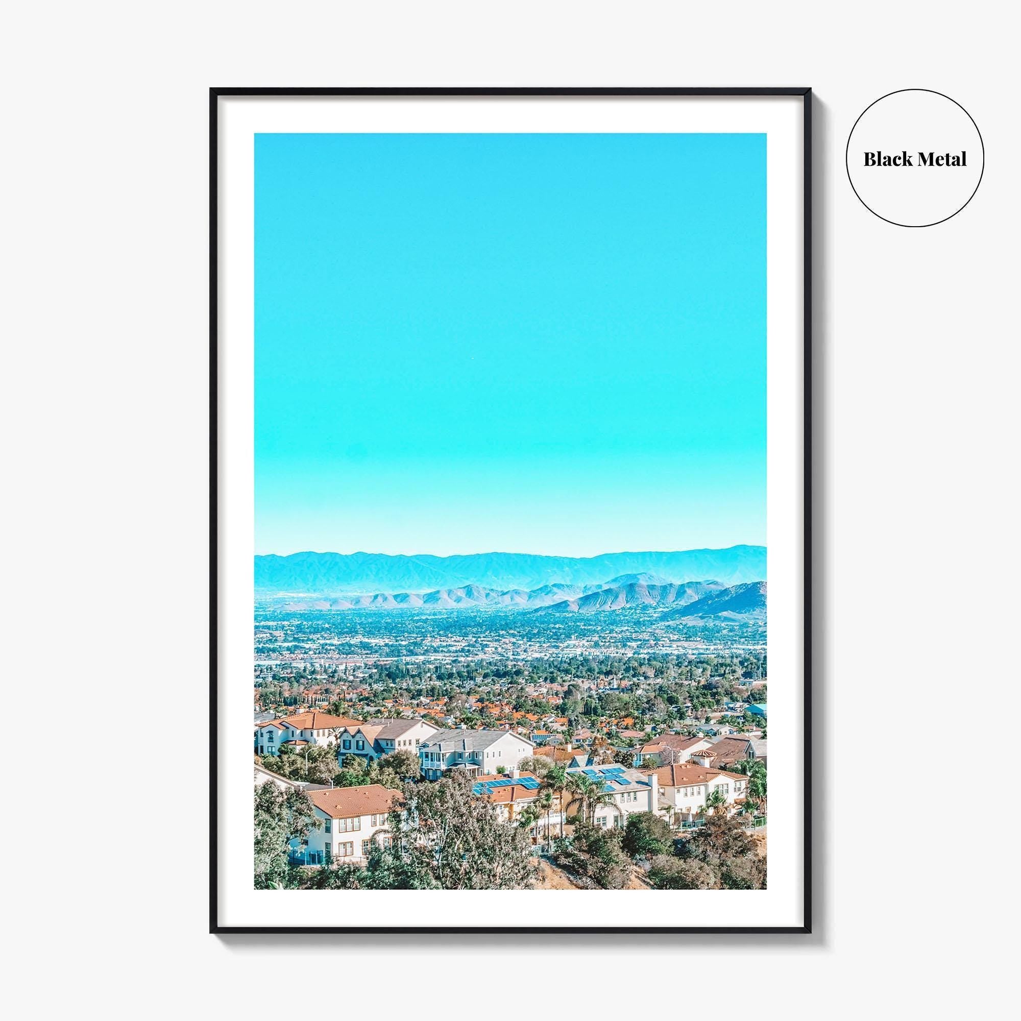 East Los Angeles Fine Art Photo Print, California, SoCal, USA Wall Poster