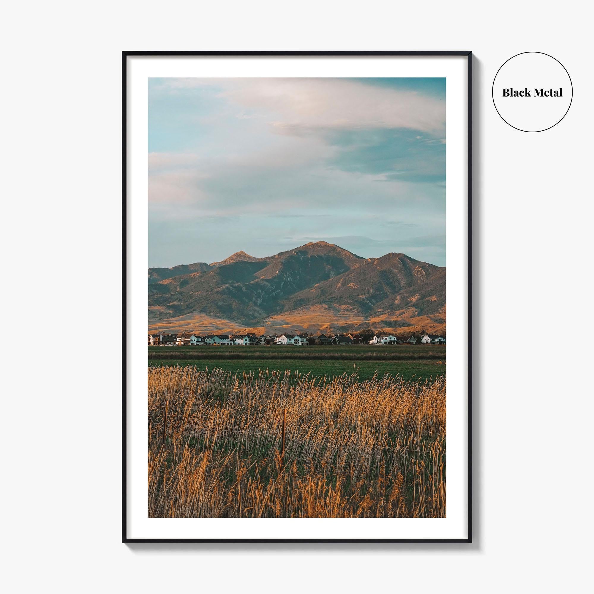 Bozeman Fine Art Photo Print, Montana State University, MT USA Wall Art Poster