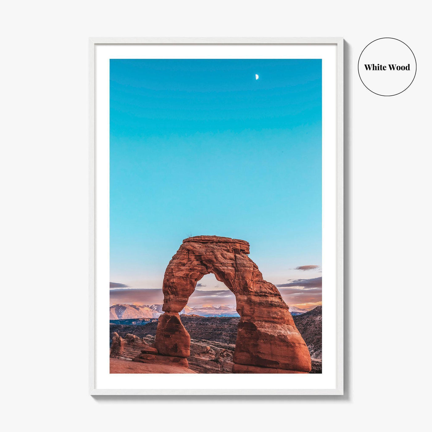 Arches National Park Fine Art Photo Print, Delicate Arch, Moab Utah, Wall Decor Poster