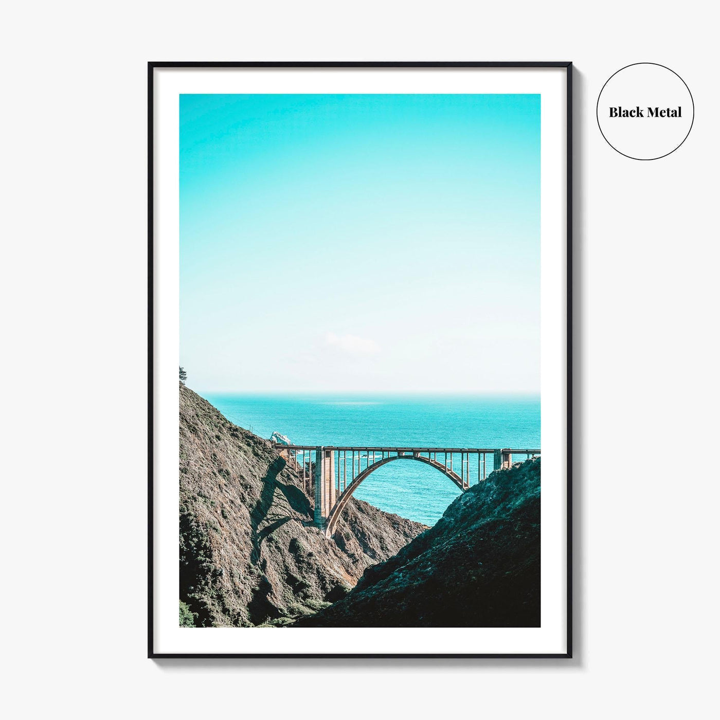 Bixby Bridge Fine Art Photo Print, Big Sur, Pacific Coast Highway, California, USA