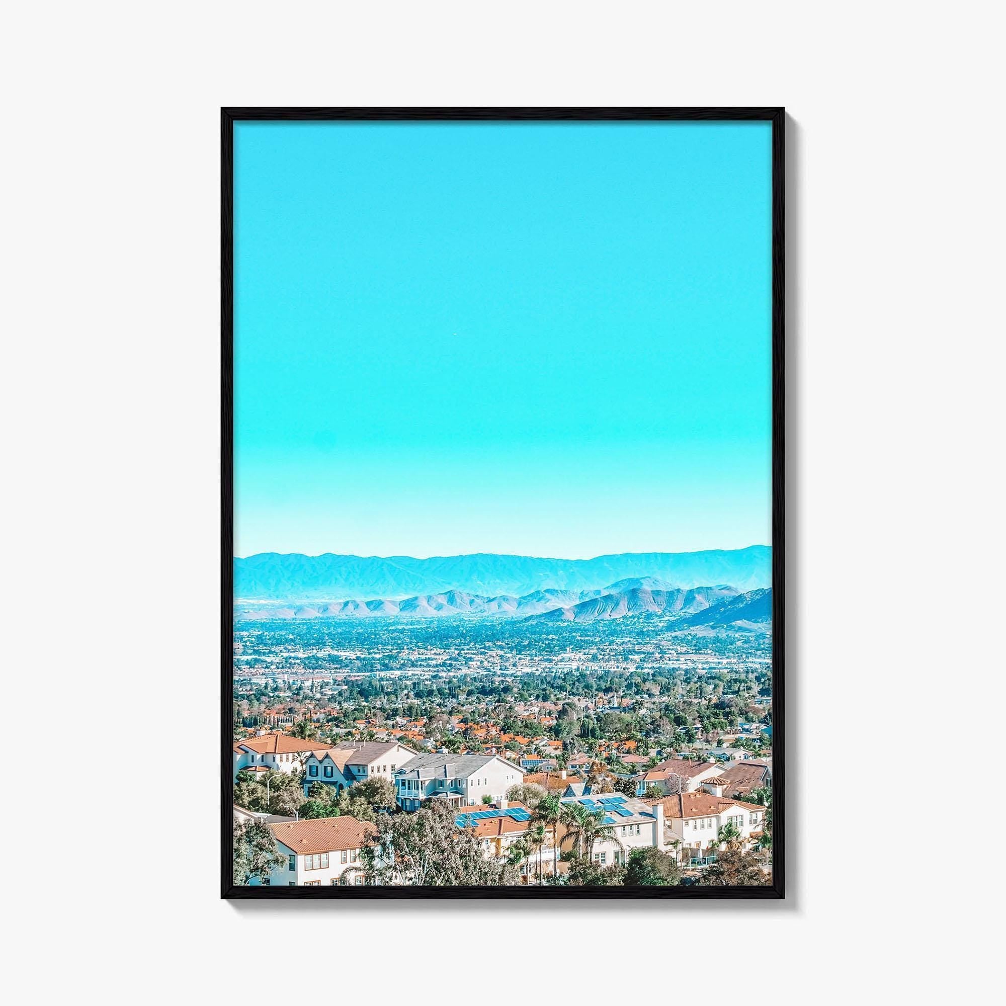 East Los Angeles Fine Art Photo Print, California, SoCal, USA Wall Poster
