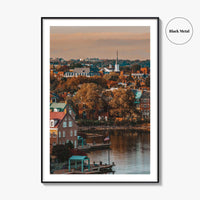Alexandria Virginia Fine Art Photo Print, Potomac River Waterfront, Wall Decor Poster USA