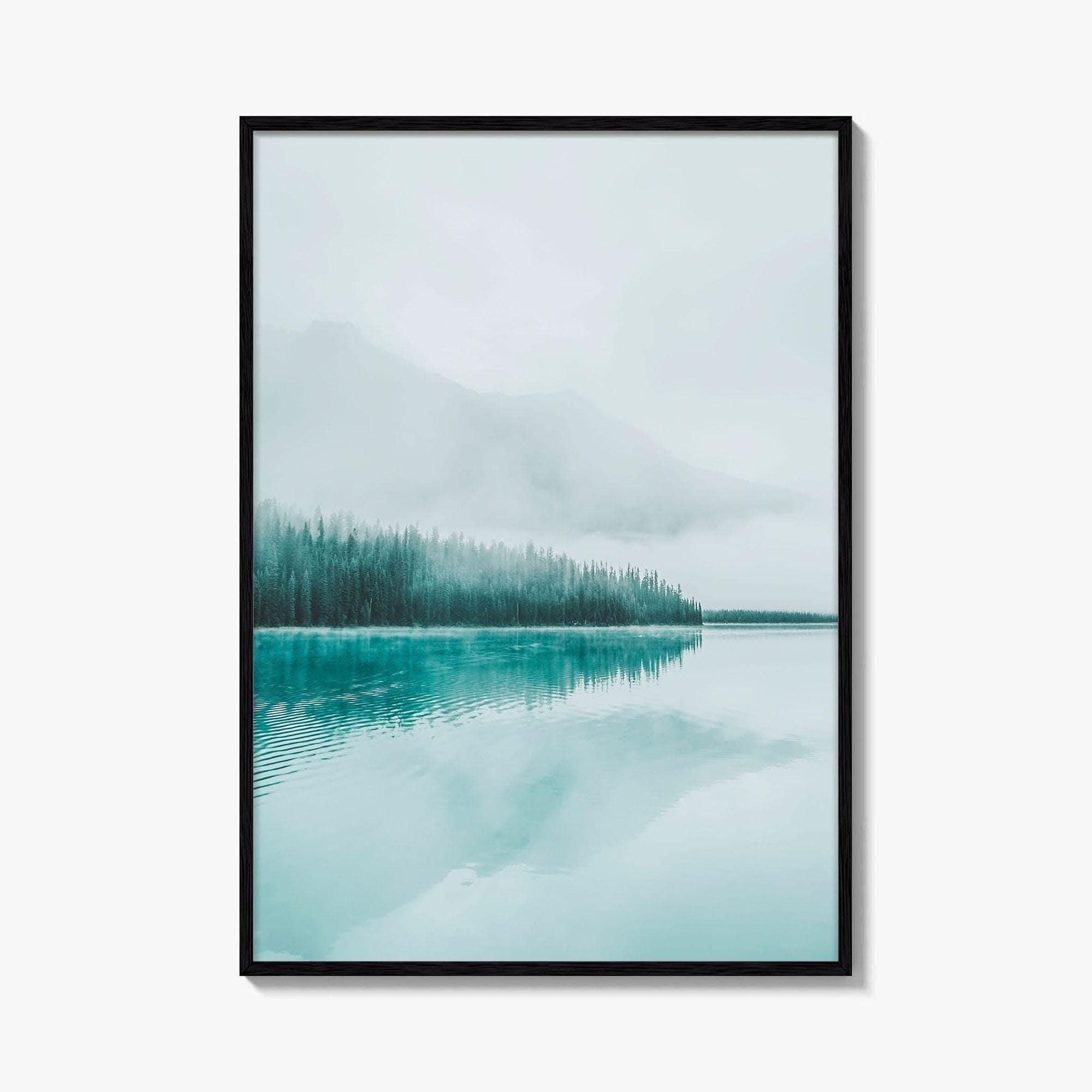 Emerald Lake Fine Art Photo Print, Yoho National Park BC Canada, Canadian Rockies