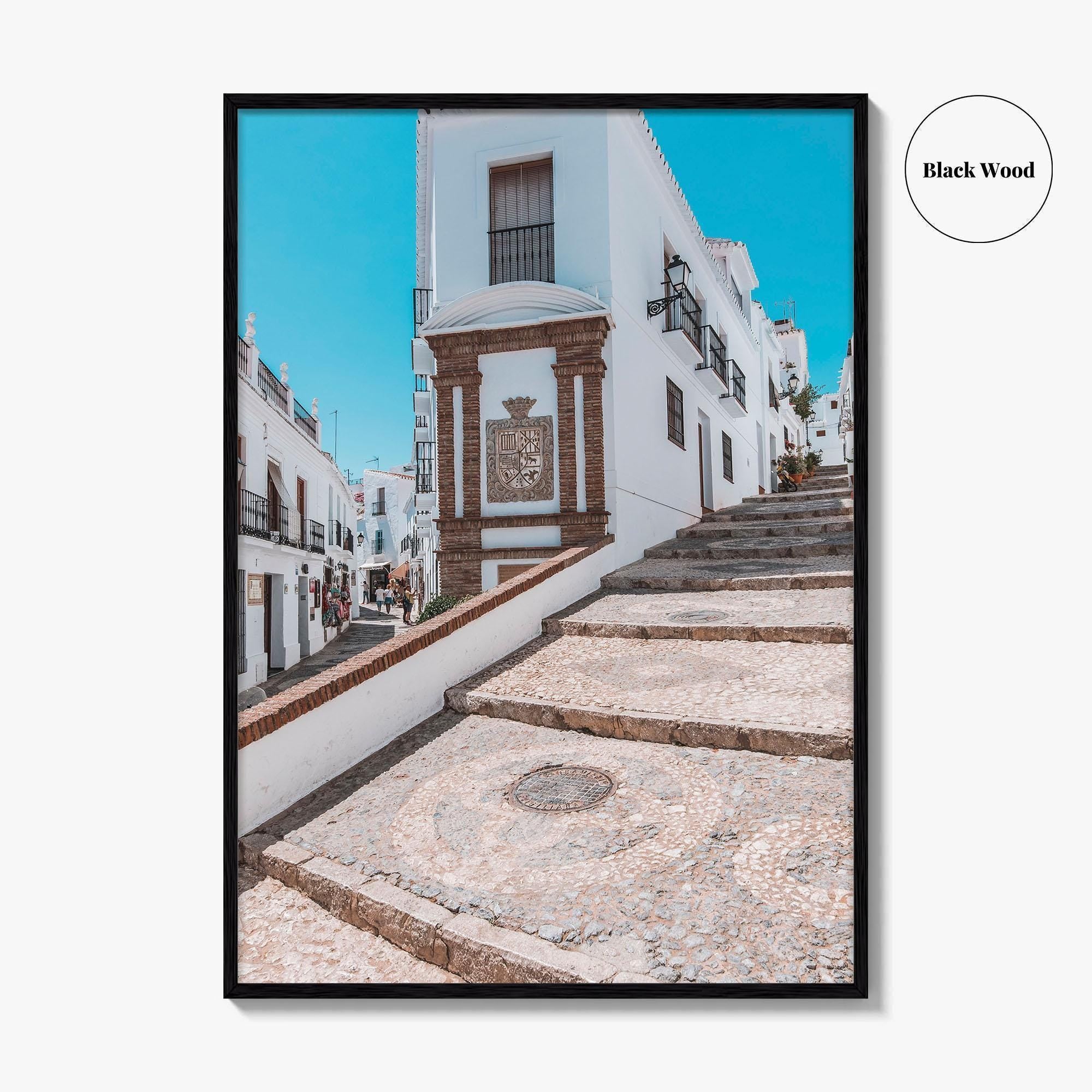 Frigiliana Fine Art Photo Print, Nerja, Malaga, Andalusia Spain, Wall Decor Poster
