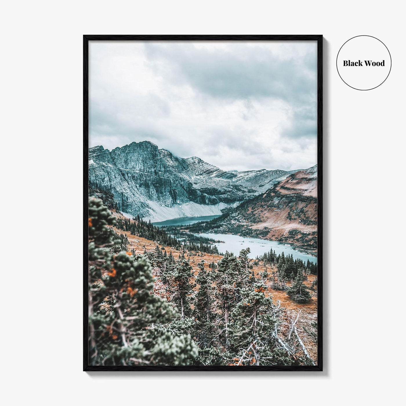 Glacier National Park Fine Art Photo Print, Going To The Sun Road, Montana USA