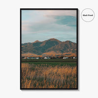 Bozeman Fine Art Photo Print, Montana State University, MT USA Wall Art Poster