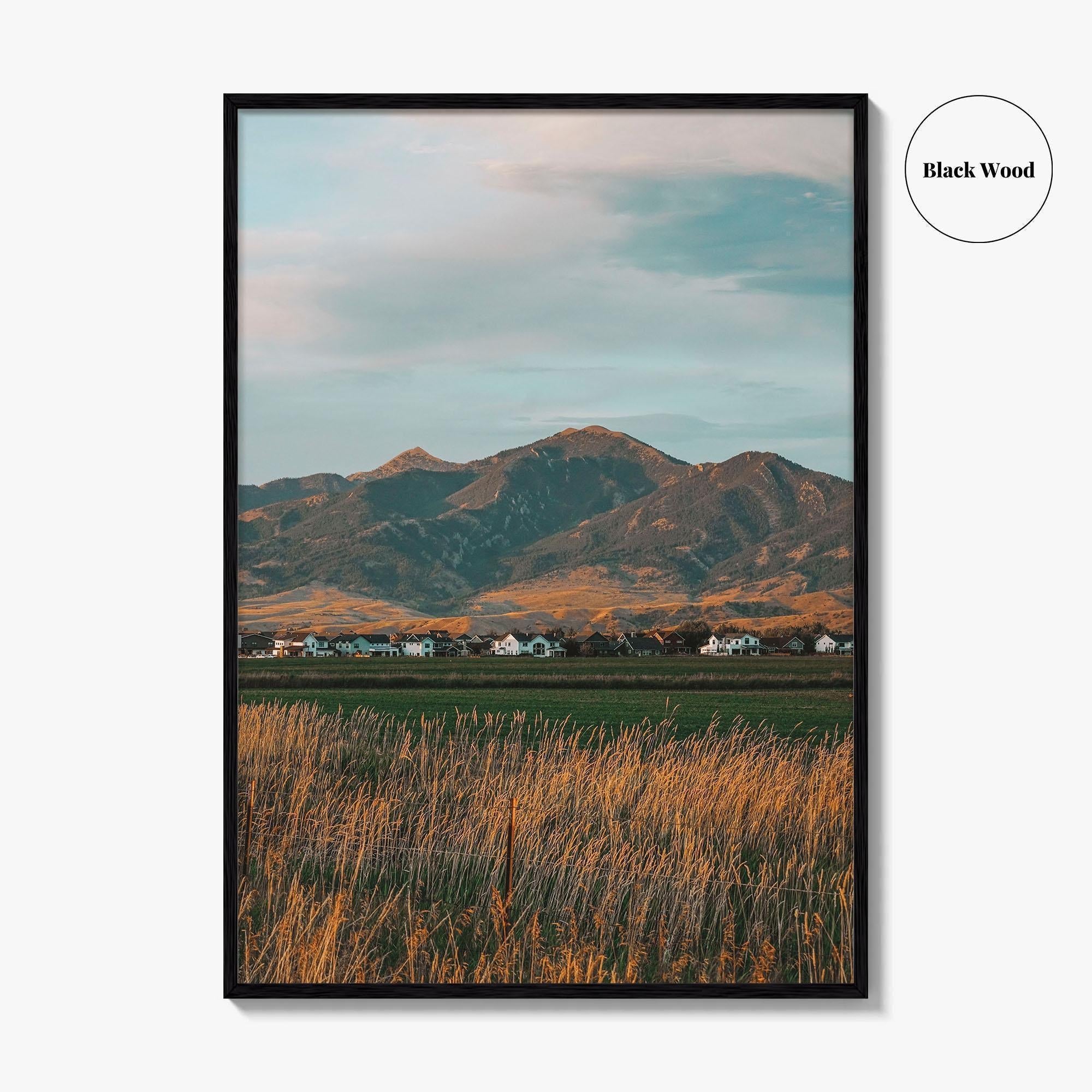 Bozeman Fine Art Photo Print, Montana State University, MT USA Wall Art Poster