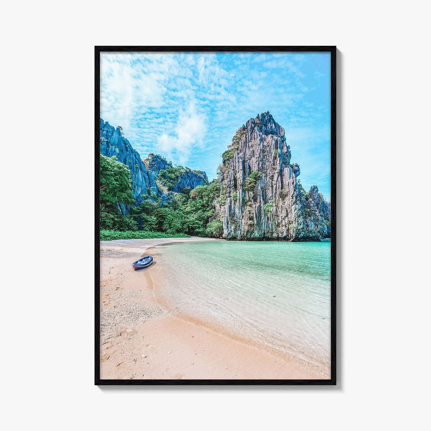 El Nido Fine Art Photo Print, Matinloc Island, Palawan, Philippines, Beach Wall Poster