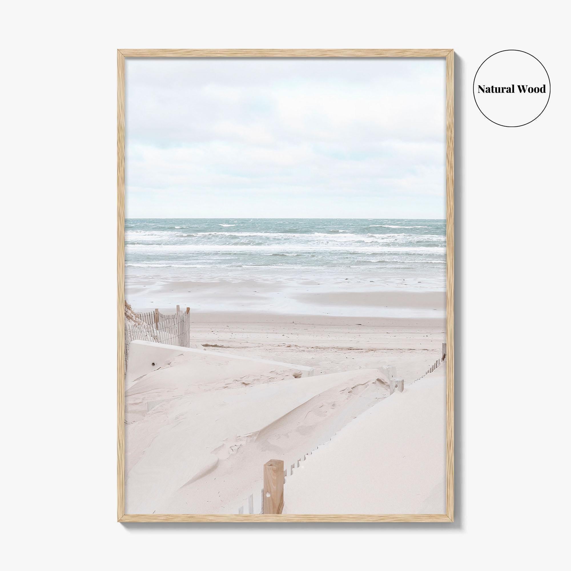 Cape Cod Fine Art Photo Print, Massachusetts Beach Ocean Waves Poster, New England