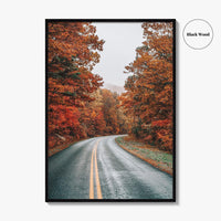 Blue Ridge Parkway Fine Art Photo Print, Virginia, Appalachian Mountains, USA Wall Poster