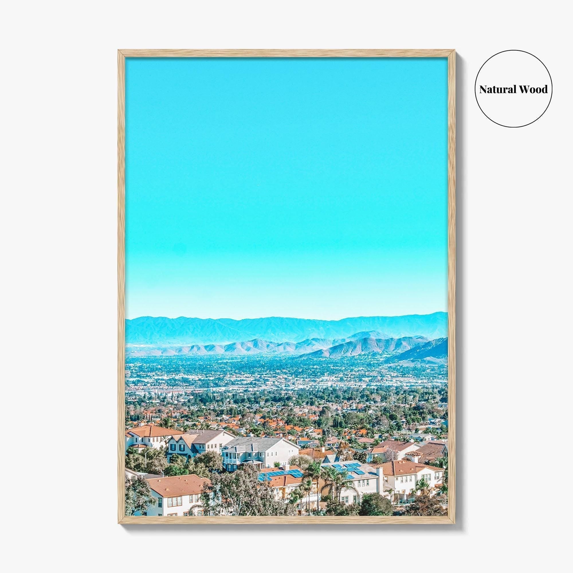 East Los Angeles Fine Art Photo Print, California, SoCal, USA Wall Poster