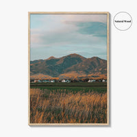 Bozeman Fine Art Photo Print, Montana State University, MT USA Wall Art Poster