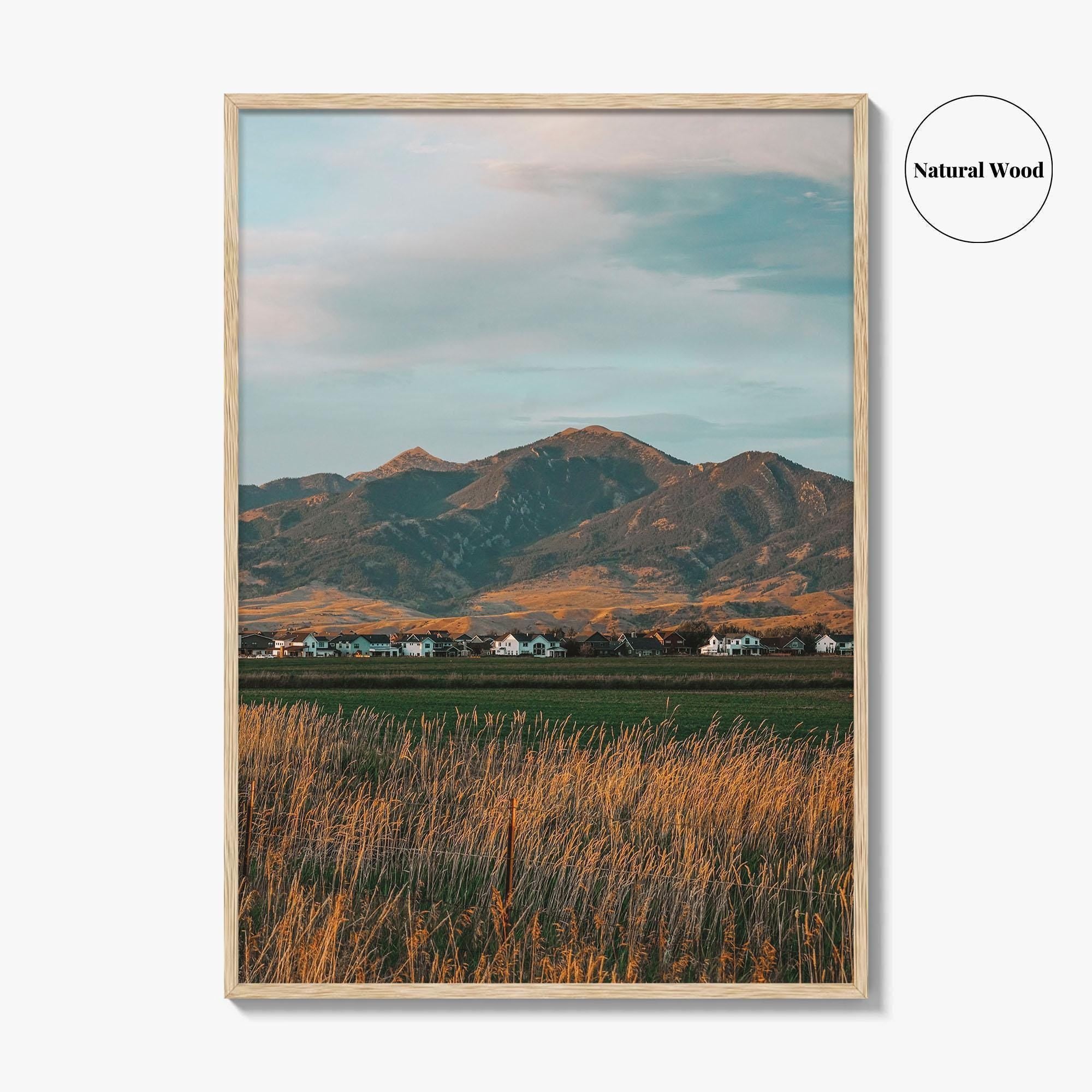 Bozeman Fine Art Photo Print, Montana State University, MT USA Wall Art Poster