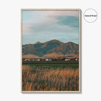 Bozeman Fine Art Photo Print, Montana State University, MT USA Wall Art Poster