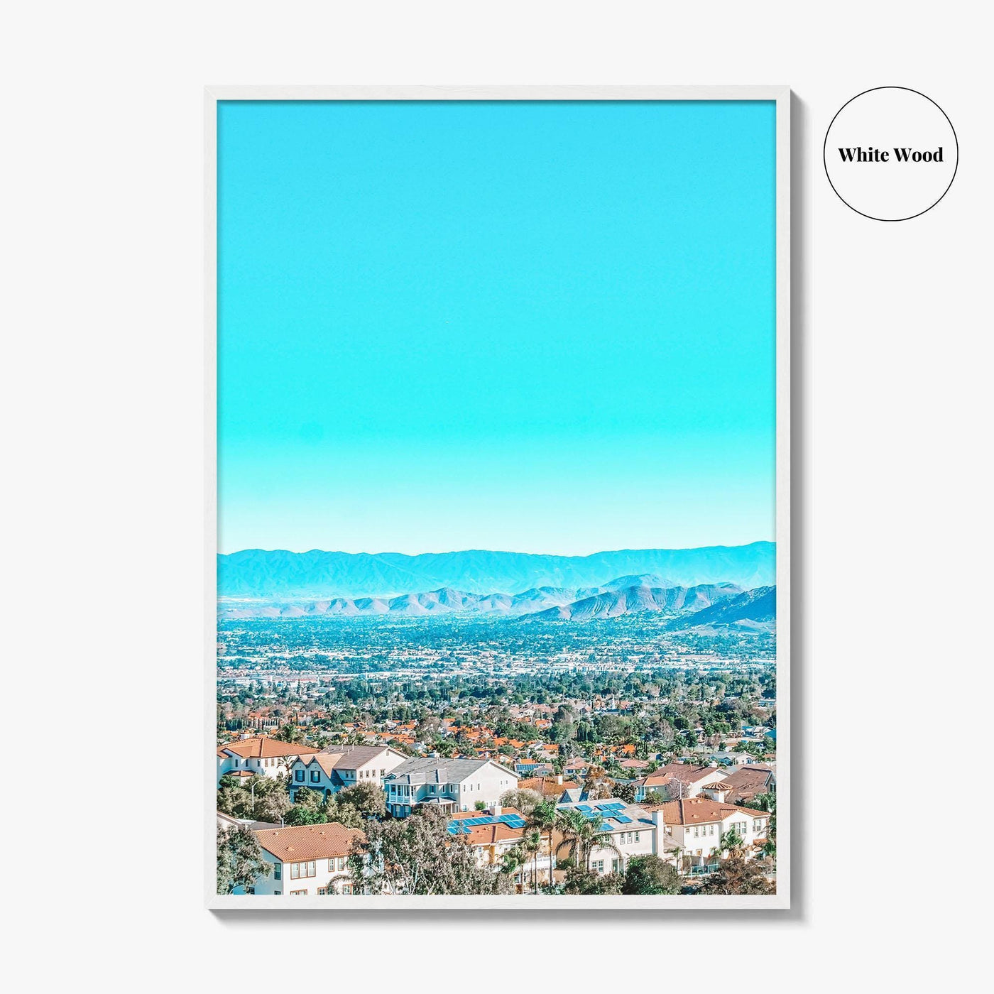 East Los Angeles Fine Art Photo Print, California, SoCal, USA Wall Poster