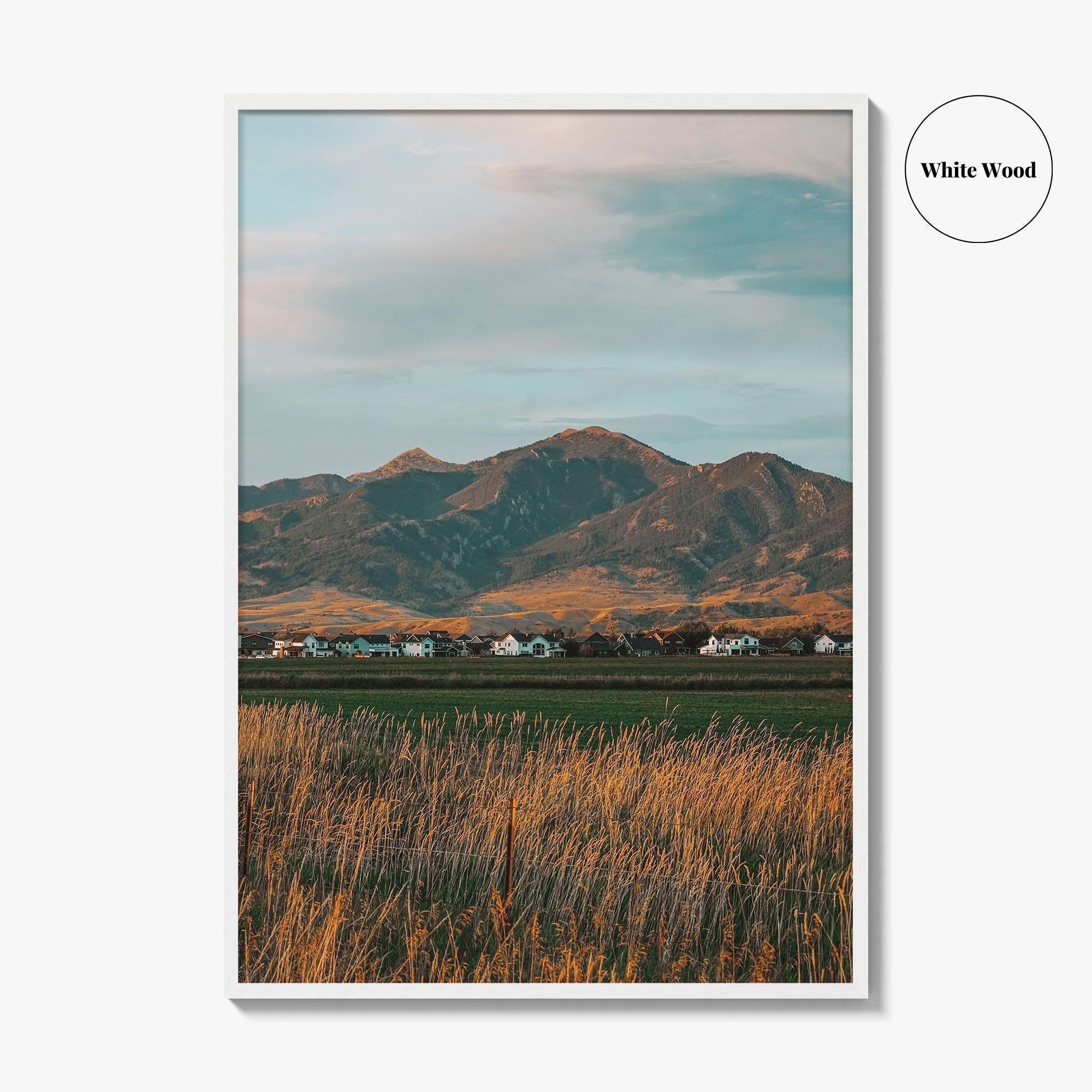 Bozeman Fine Art Photo Print, Montana State University, MT USA Wall Art Poster
