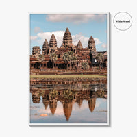 Angkor Wat Fine Art Photo Print, Siem Reap, Cambodia, Temple, Reflection, Wall Decor, Poster
