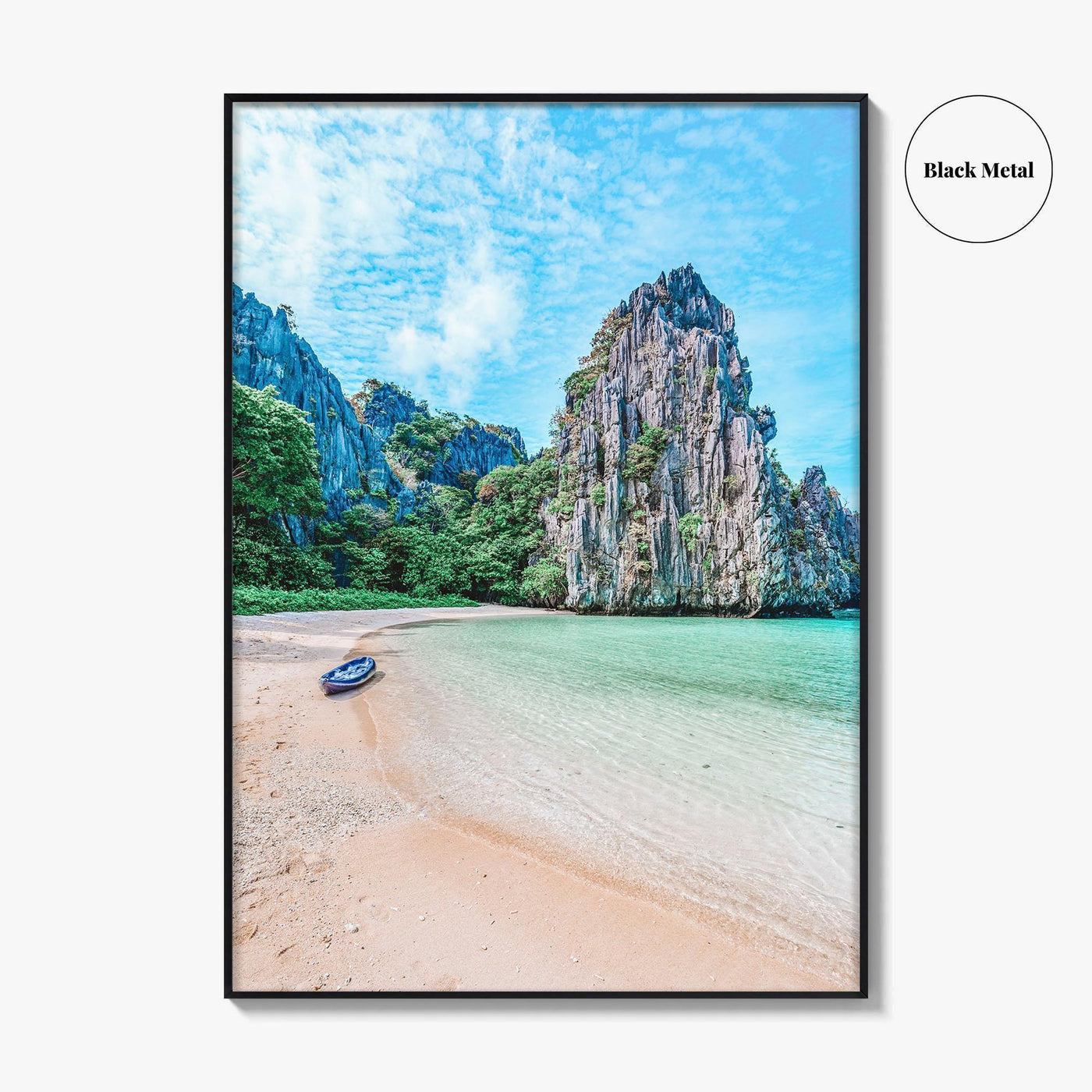 El Nido Fine Art Photo Print, Matinloc Island, Palawan, Philippines, Beach Wall Poster