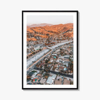Burbank Fine Art Photo Print, Los Angeles, San Fernando Valley, California Poster, Verdugo Mountains