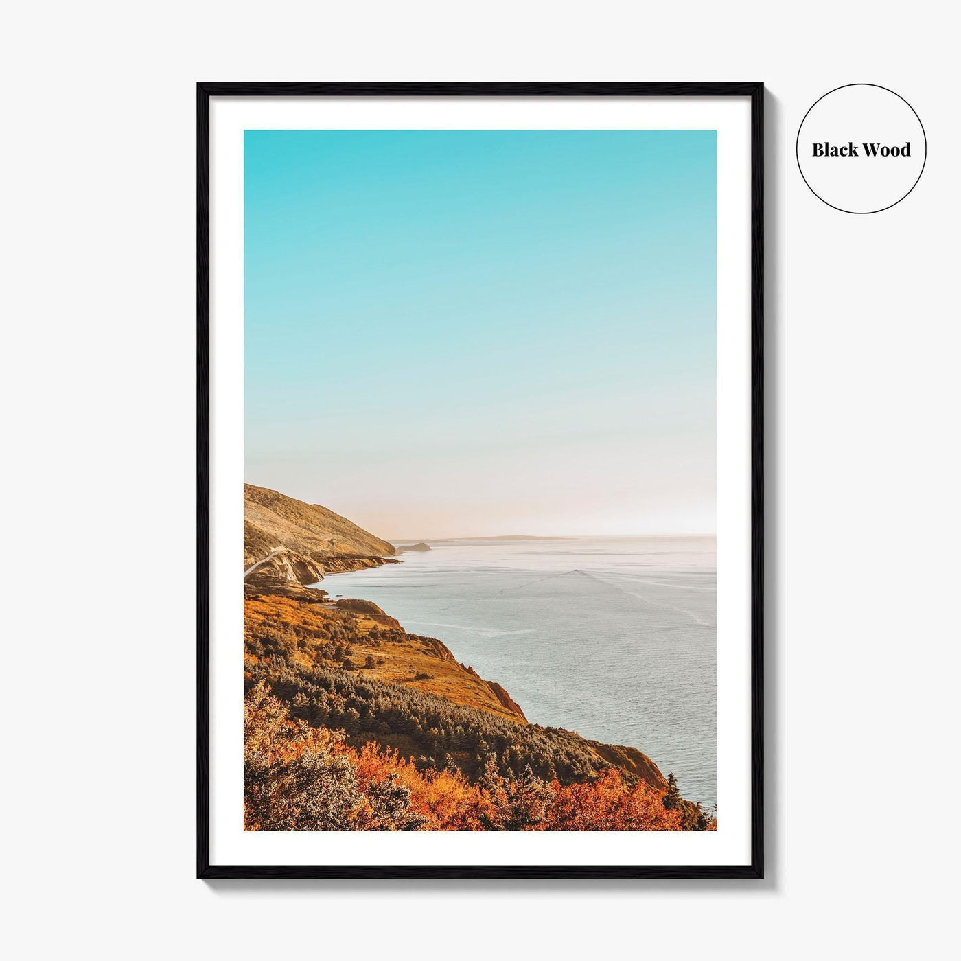 Cabot Trail Fine Art Photo Print, Cape Breton Island, Nova Scotia Wall Decor