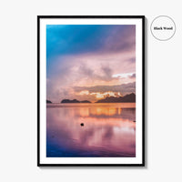 El Nido Fine Art Photo Print, Palawan Philippines Wall Poster, Banca Boat