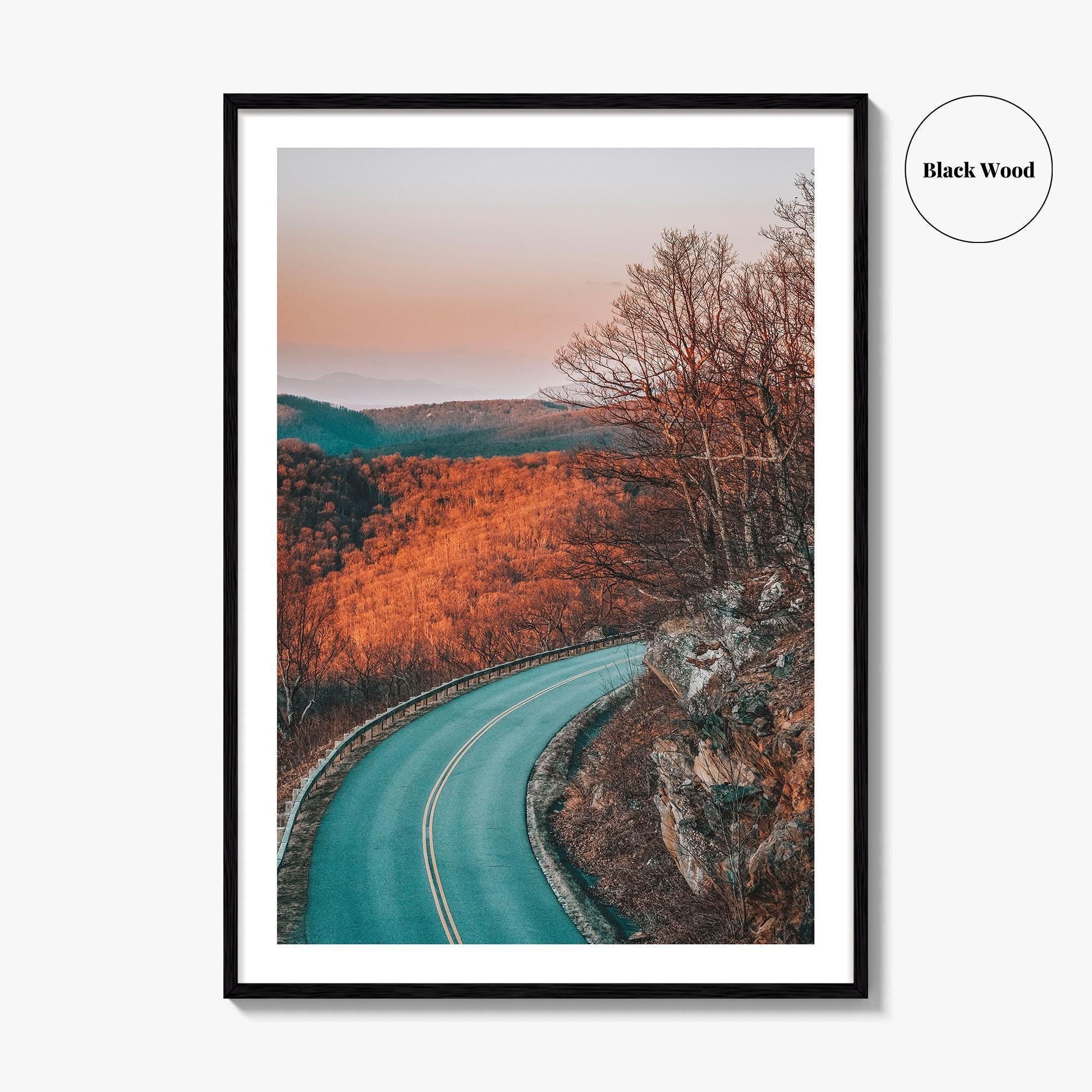 Blue Ridge Parkway Fine Art Photo Print, Afton Virginia, Shenandoah National Park Poster