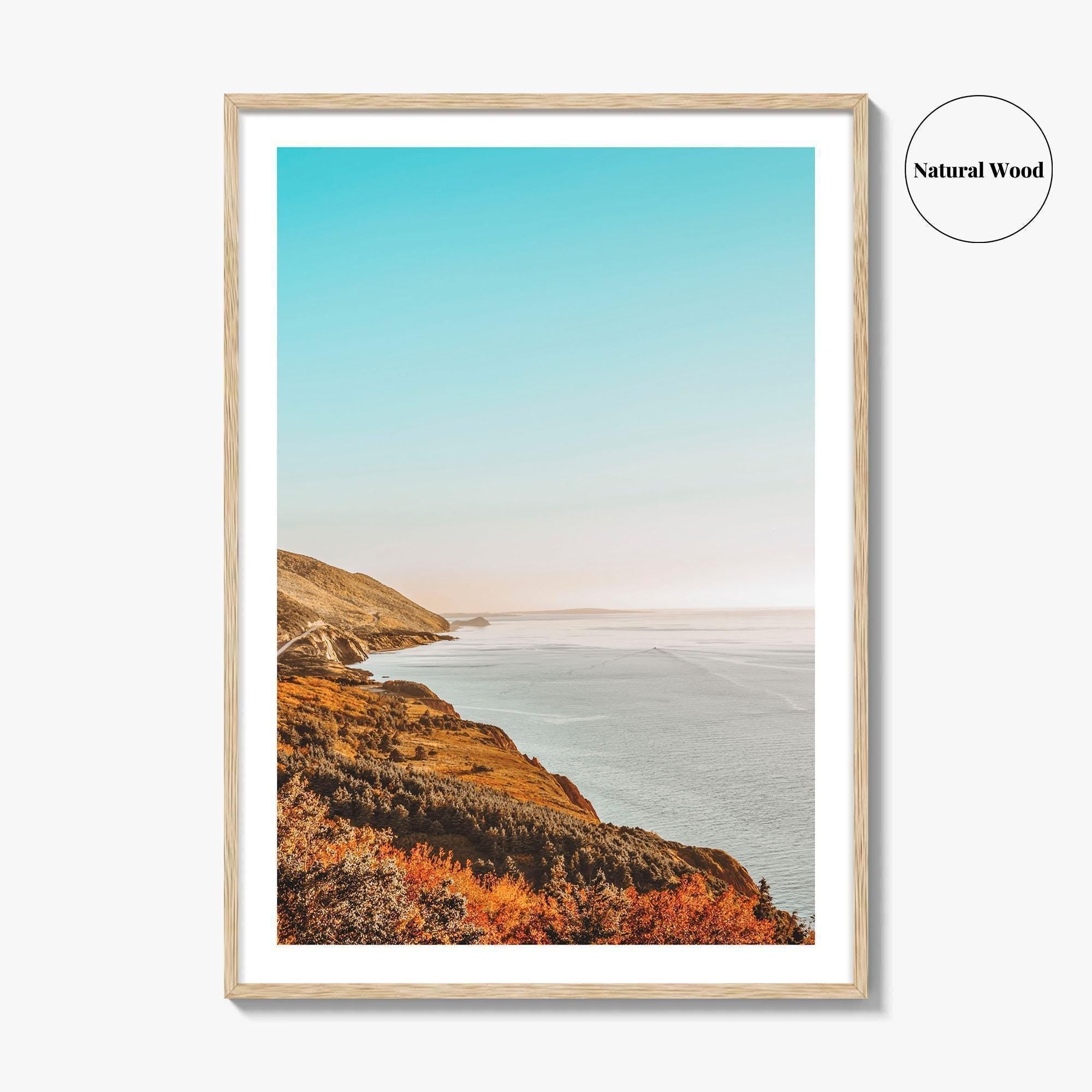 Cabot Trail Fine Art Photo Print, Cape Breton Island, Nova Scotia Wall Decor