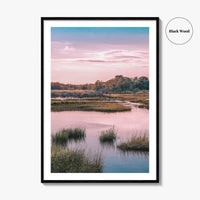 Cape Cod Fine Art Photo Print, Massachusetts, New England, Wall Decor, Cloudscape Marsh