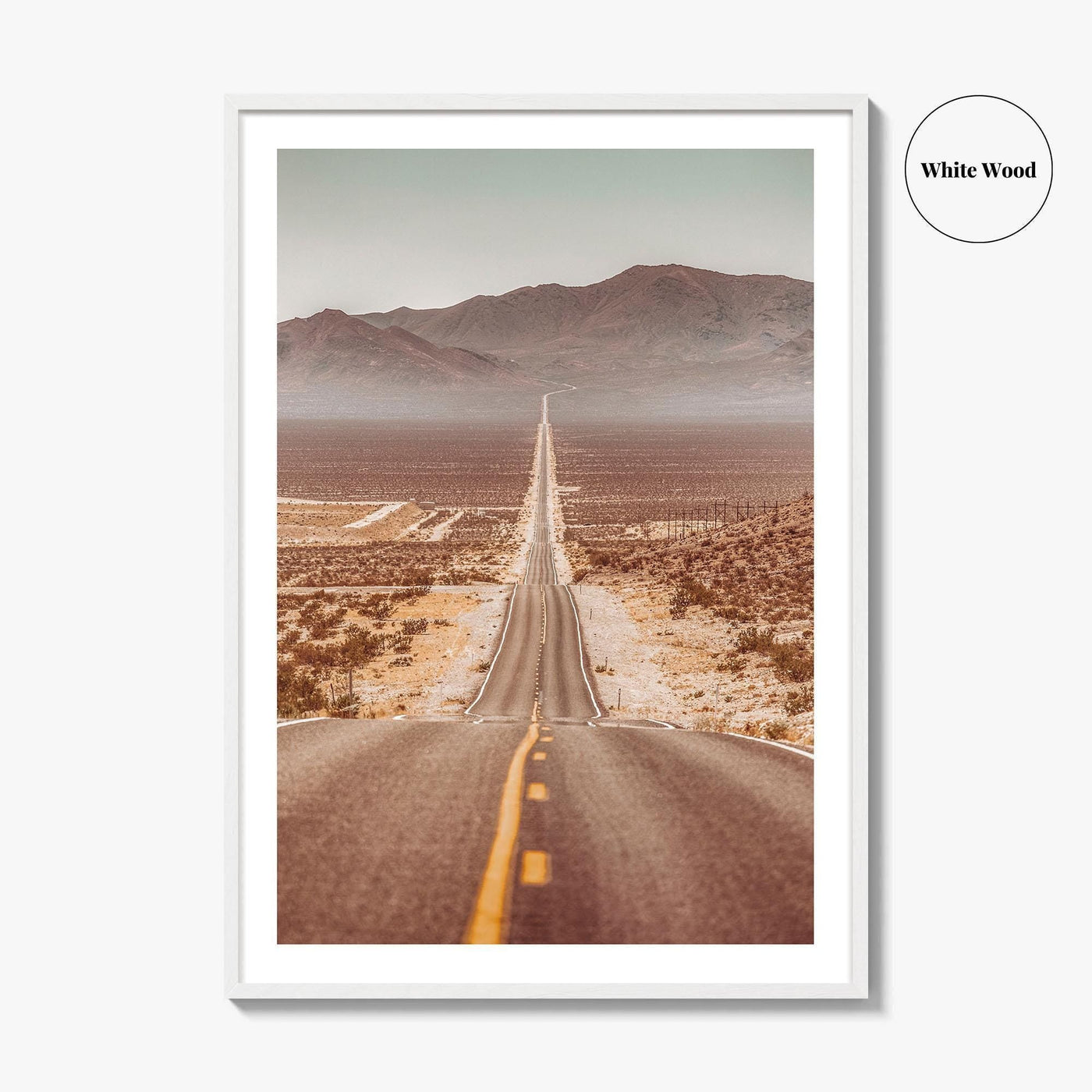 Death Valley Fine Art Photo Print, National Park, California, USA, Mojave Desert Road, Poster