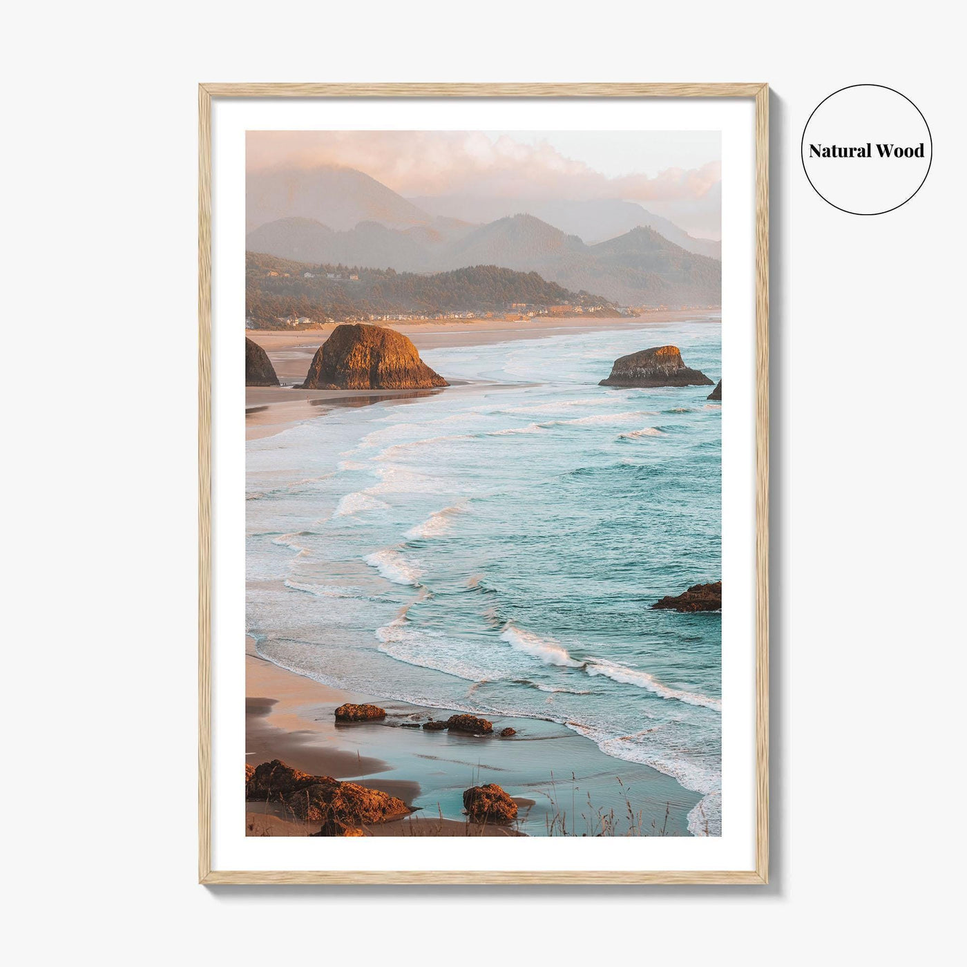 Cannon Beach Fine Art Photo Print, Oregon Coast, Haystack Rock, Sea Stacks, Wall Decor