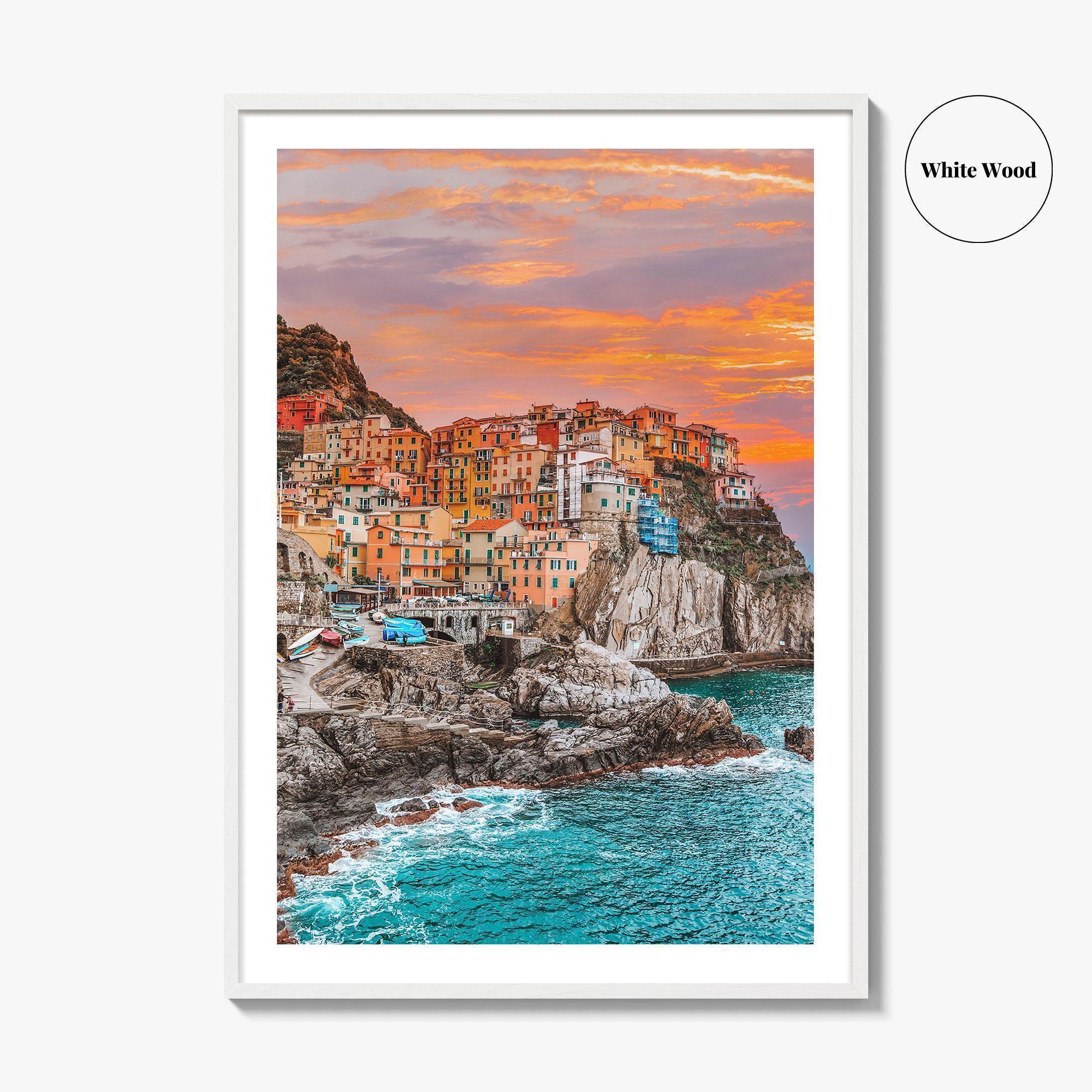 Cinque Terre Fine Art Photo Print, Italy, Liguria, Italian Riviera, Wall Decor, Poster, Vernazza