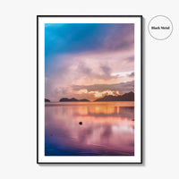 El Nido Fine Art Photo Print, Palawan Philippines Wall Poster, Banca Boat
