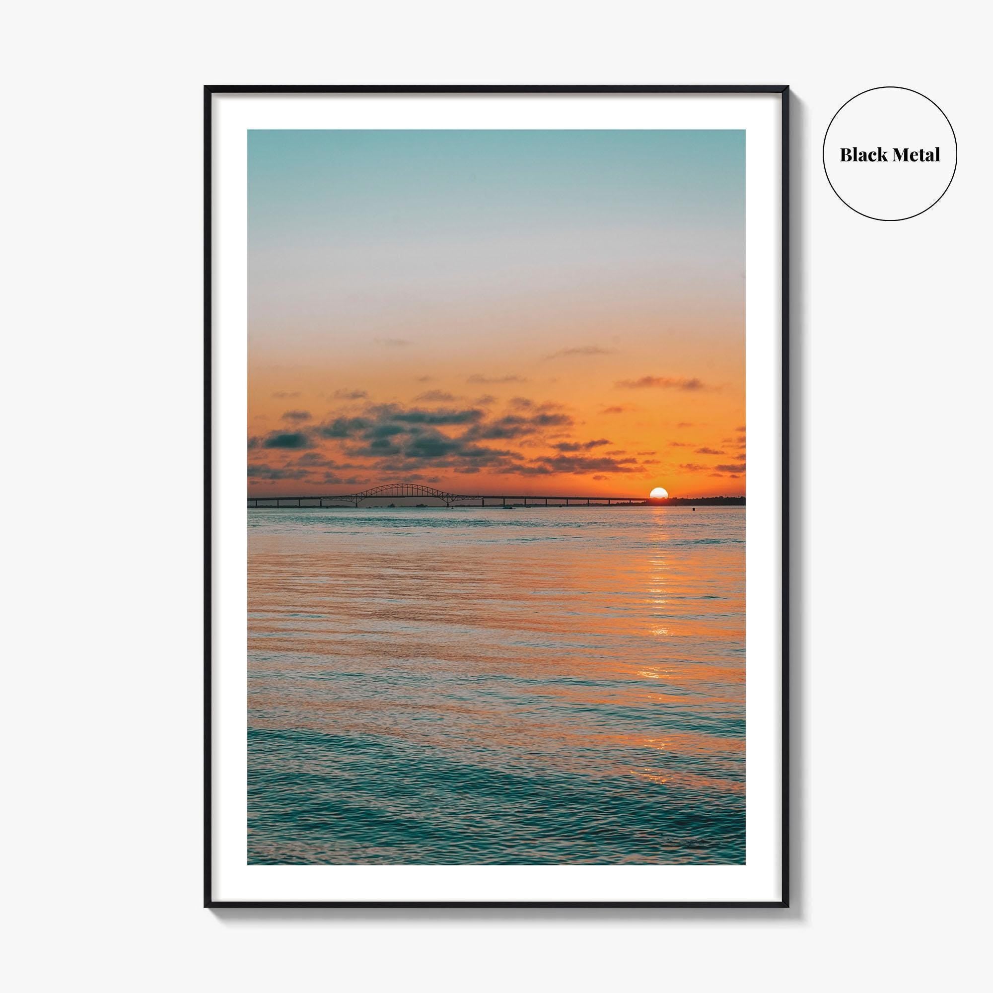 Fire Island Fine Art Photo Print, Robert Moses Causeway, New York Wall Art
