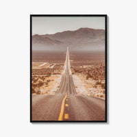 Death Valley Fine Art Photo Print, National Park, California, USA, Mojave Desert Road, Poster