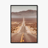 Death Valley Fine Art Photo Print, National Park, California, USA, Mojave Desert Road, Poster