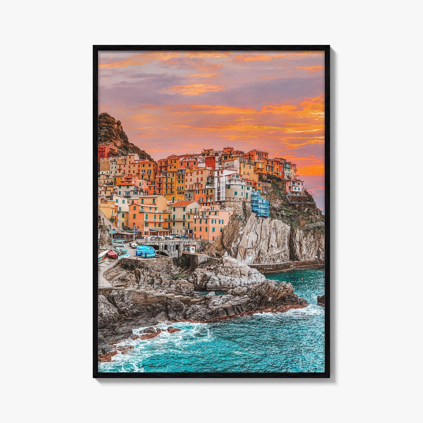 Cinque Terre Fine Art Photo Print, Italy, Liguria, Italian Riviera, Wall Decor, Poster, Vernazza