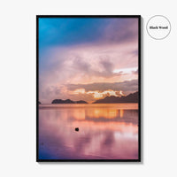 El Nido Fine Art Photo Print, Palawan Philippines Wall Poster, Banca Boat