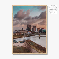 Dayton Fine Art Photo Print, Ohio, Great Miami River Poster