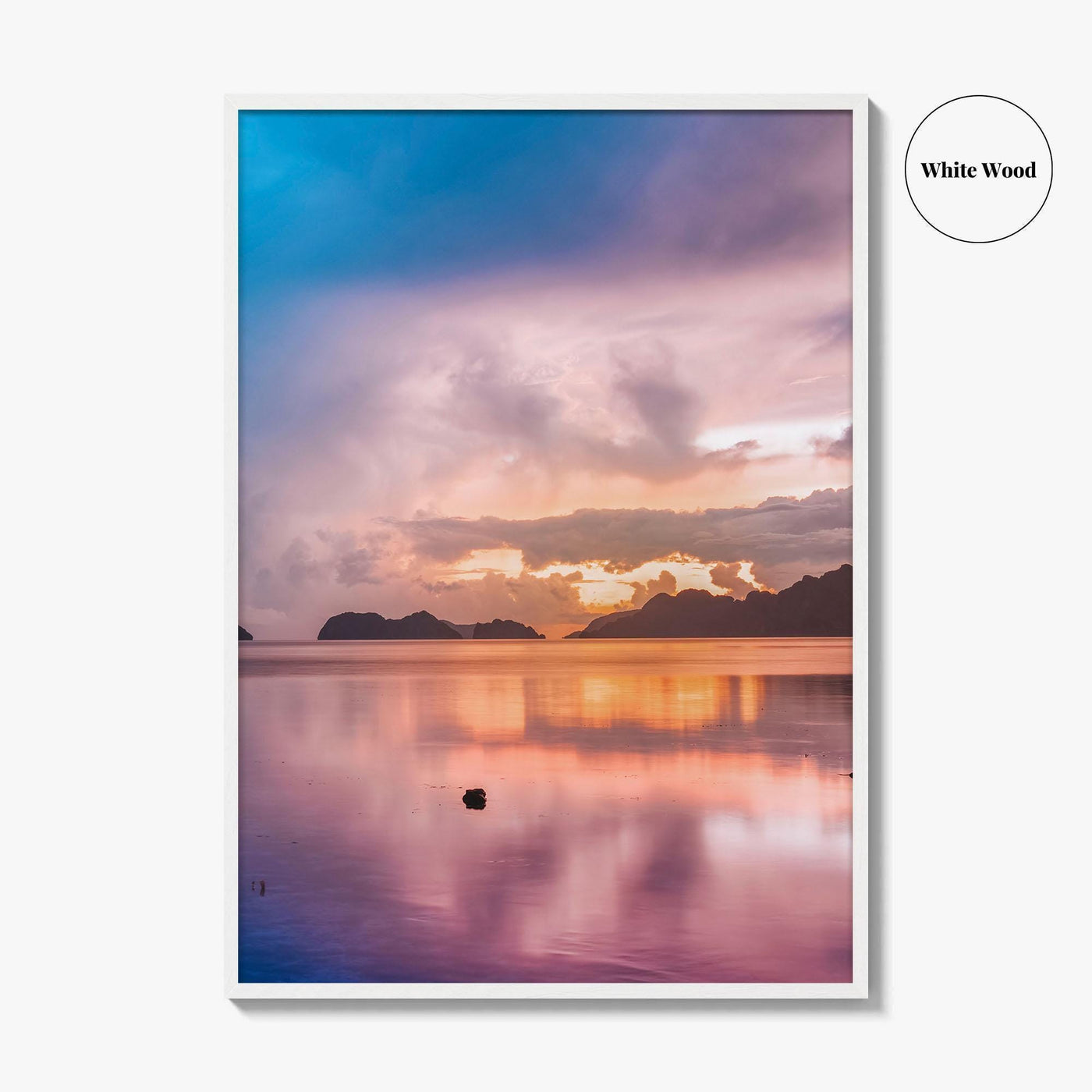 El Nido Fine Art Photo Print, Palawan Philippines Wall Poster, Banca Boat