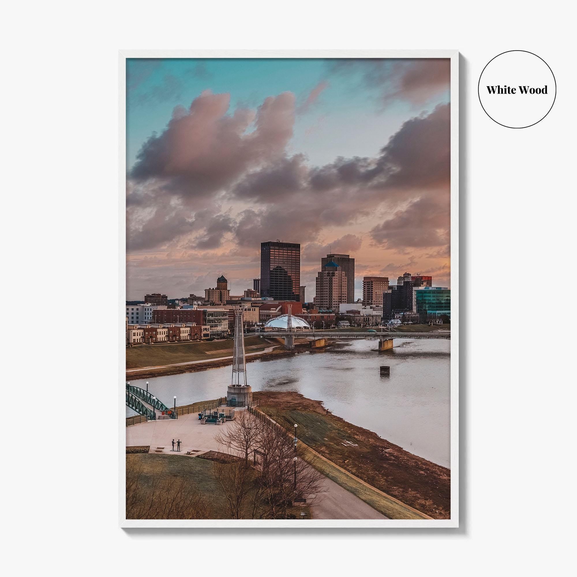 Dayton Fine Art Photo Print, Ohio, Great Miami River Poster