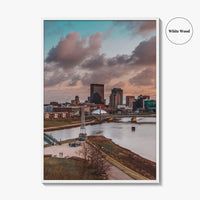 Dayton Fine Art Photo Print, Ohio, Great Miami River Poster