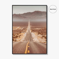 Death Valley Fine Art Photo Print, National Park, California, USA, Mojave Desert Road, Poster