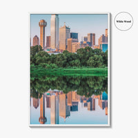 Dallas Skyline Fine Art Photo Print, Texas USA, Downtown City Wall Decor