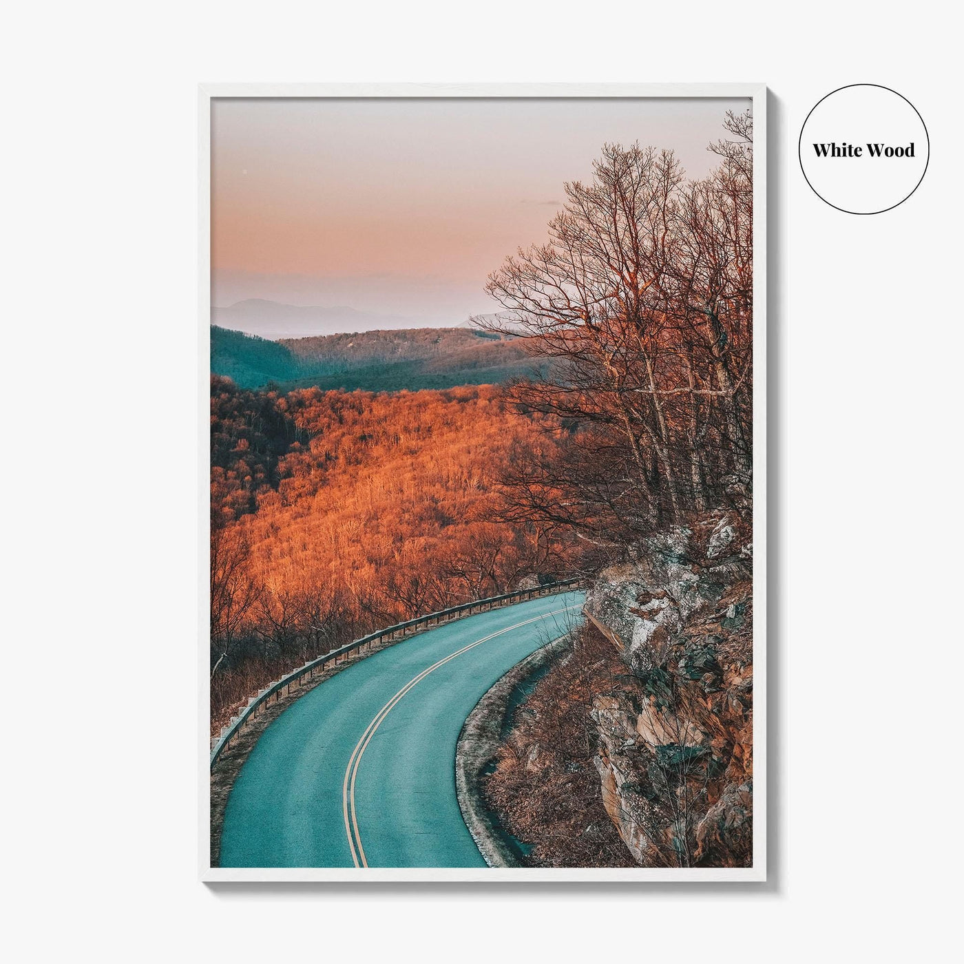 Blue Ridge Parkway Fine Art Photo Print, Afton Virginia, Shenandoah National Park Poster
