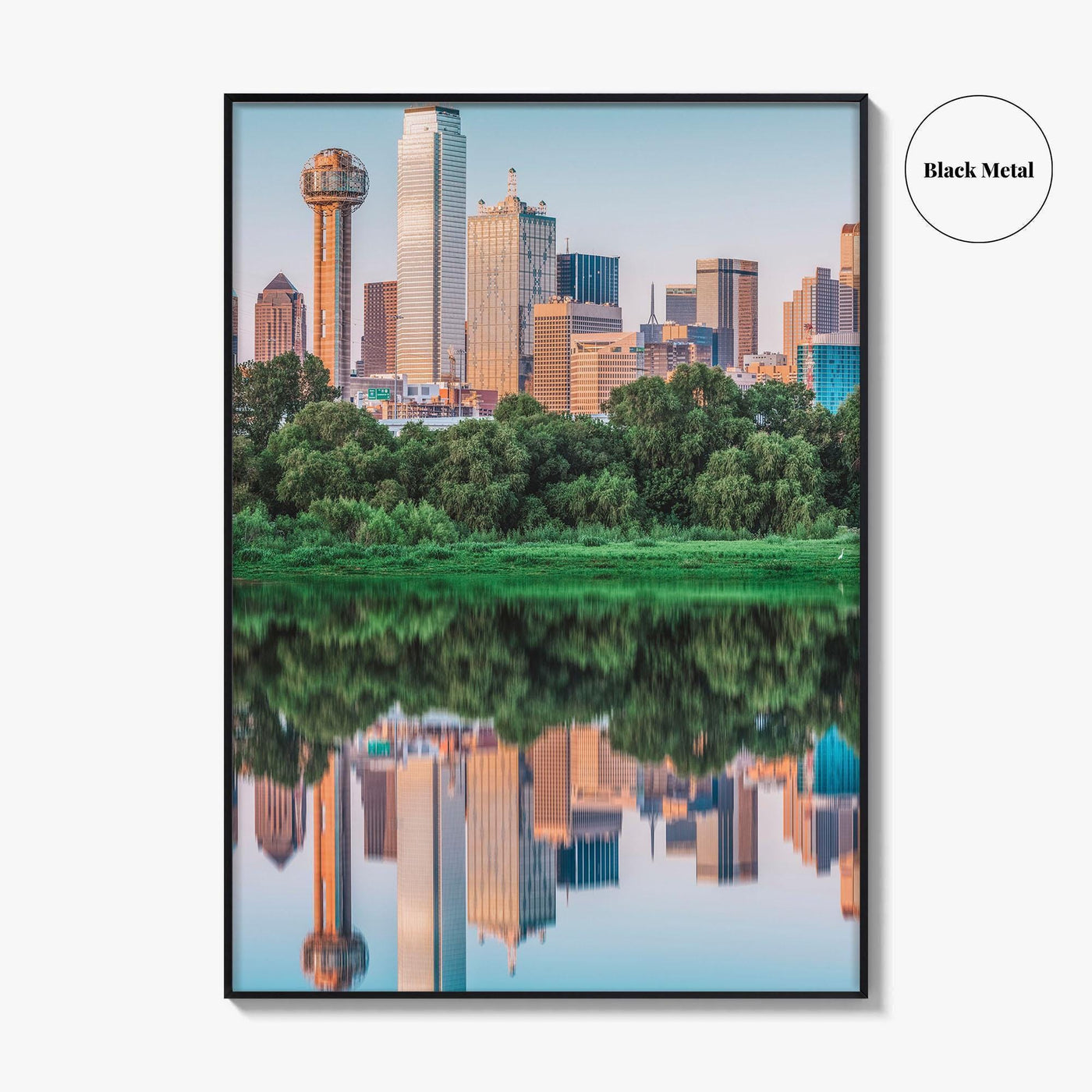 Dallas Skyline Fine Art Photo Print, Texas USA, Downtown City Wall Decor