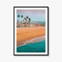 Newport Beach Fine Art Photo Print, Balboa Pier, Orange County CA Poster