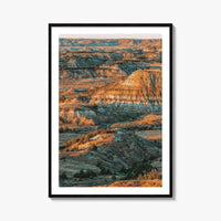 North Dakota Fine Art Photo Print, Theodore Roosevelt National Park, Painted Canyon, Badlands, USA