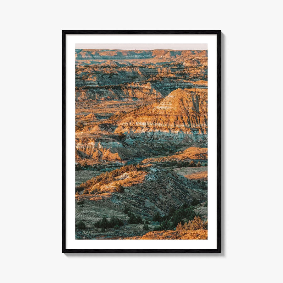 North Dakota Fine Art Photo Print, Theodore Roosevelt National Park, Painted Canyon, Badlands, USA